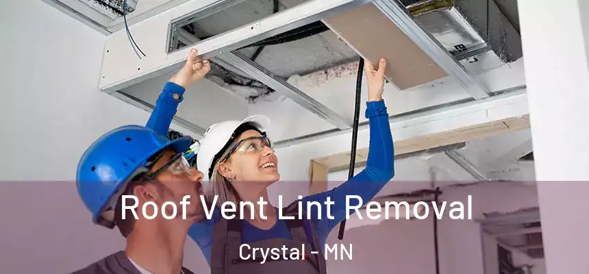  Roof Vent Lint Removal Crystal - MN